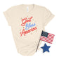 Cowboy Rope God Bless America T-shirt
