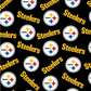 NFL - Pittsburgh Steelers Fabric | National Football League Cotton Fabric - 45 Wide