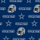 NFL - Dallas Cowboys Fabric | National Football League Cotton Fabric - 45 Wide