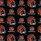 NFL - Cincinnati Bengals Fabric | National Football League Cotton Fabric - 45 Wide