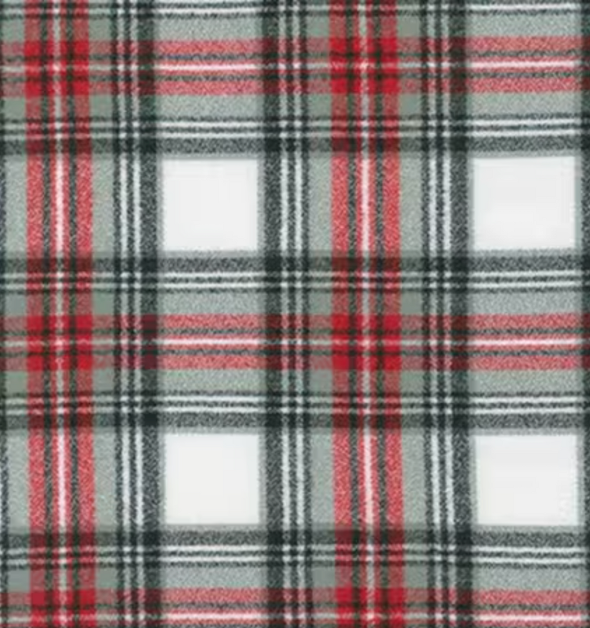Country Plaid Cotton Flannel Fabric: Robert Kaufman Mammoth- Tartan Flannel