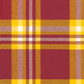 Maroon & Yellow Plaid  Flannel Fabric: Robert Kaufman Mammoth Flannel - Game Day Collection (Copy)