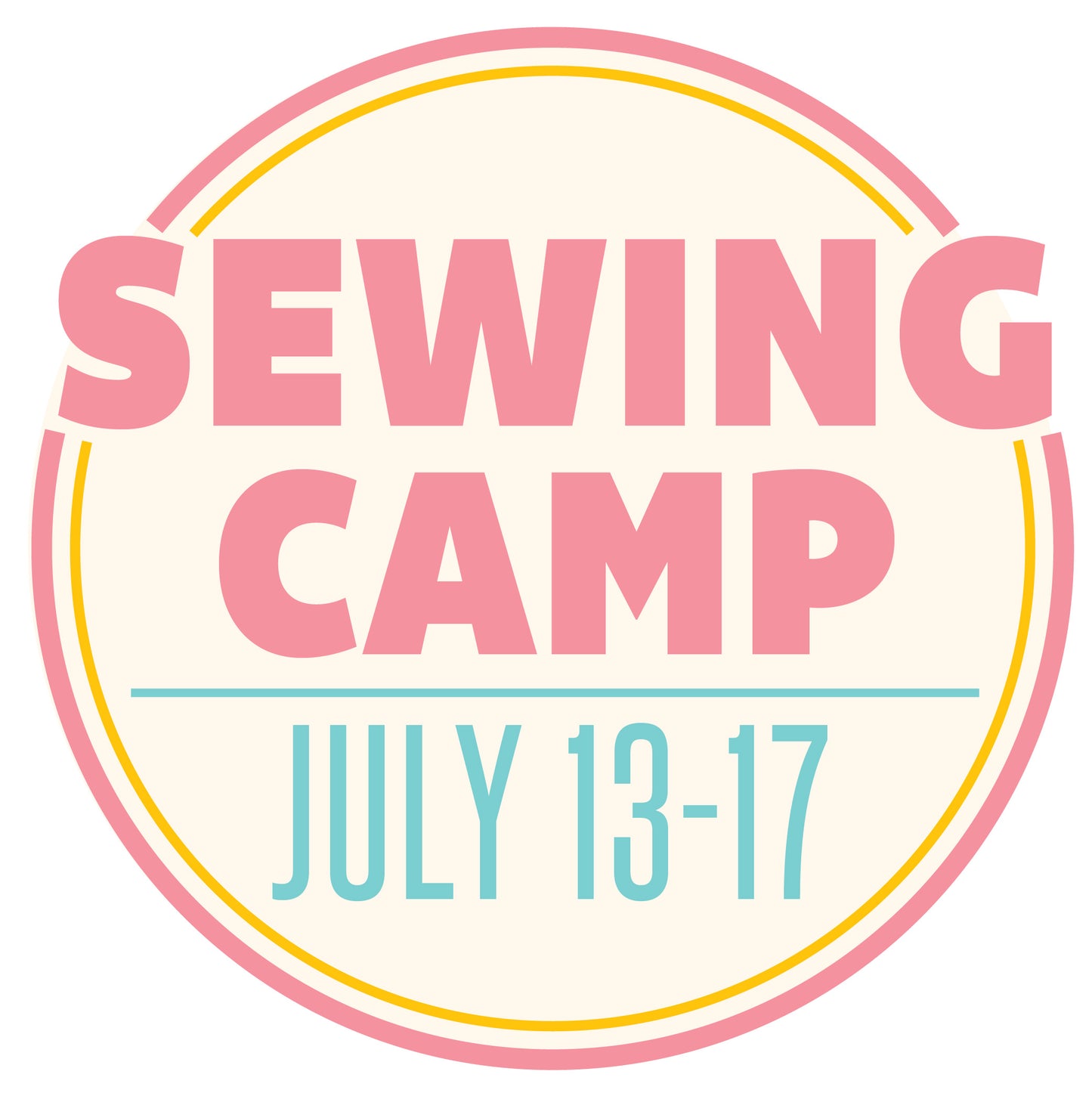 Summer Sewing Camp: July 13-17