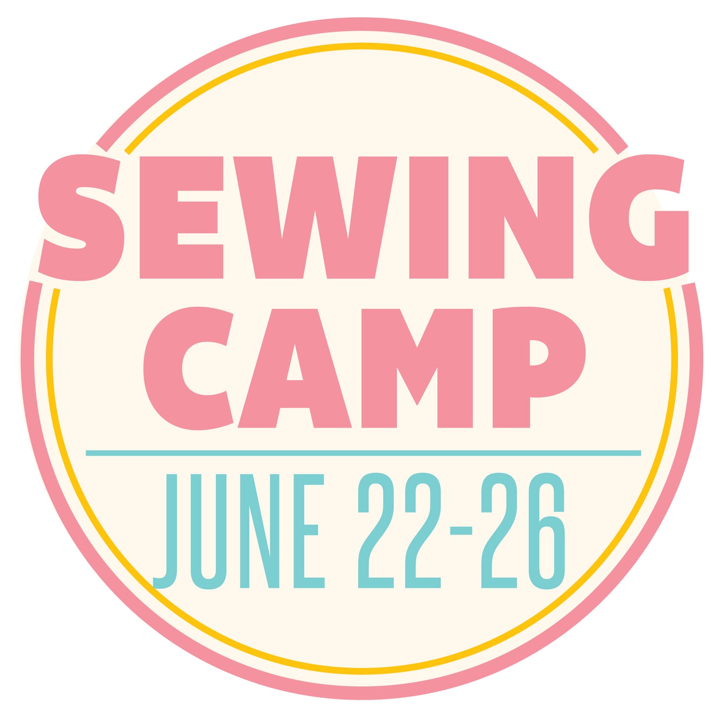 Summer Sewing Camp: June 22-26