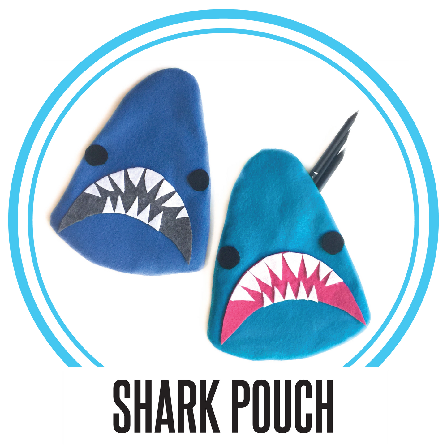 Fashionable Funday: Shark Pouch, Tues- Fri, Sept 8-11*, 3:30pm-5:30pm