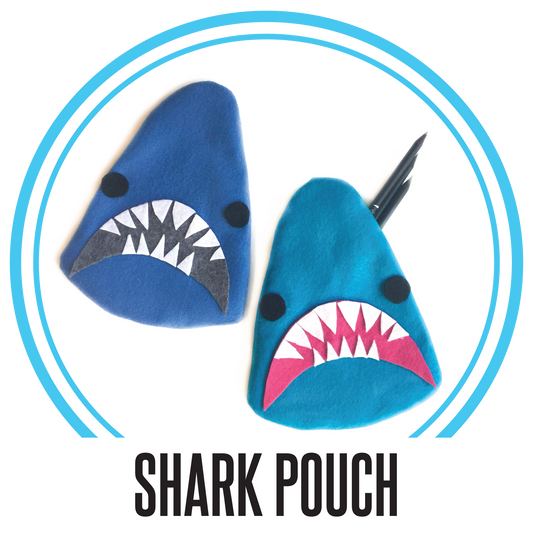 Fashionable Funday: Shark Pouch, Tues- Fri, Sept 8-11*, 3:30pm-5:30pm