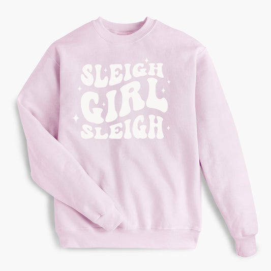 Sleigh Girl Sleigh - Light Pink Sweatshirt