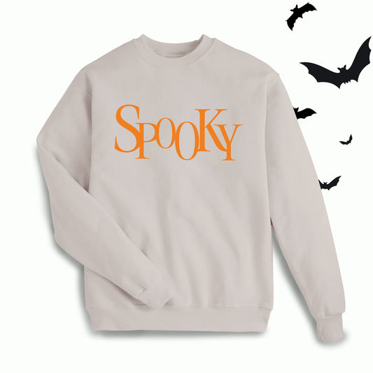 Spooky Halloween - Sand Sweatshirt