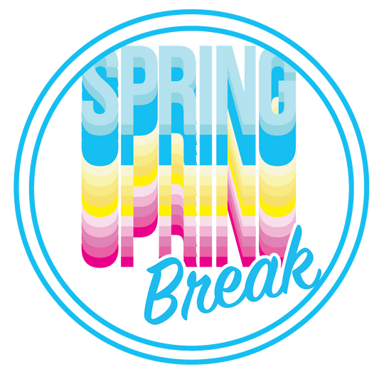 Spring Break: Monday, March 24, 9am-3pm