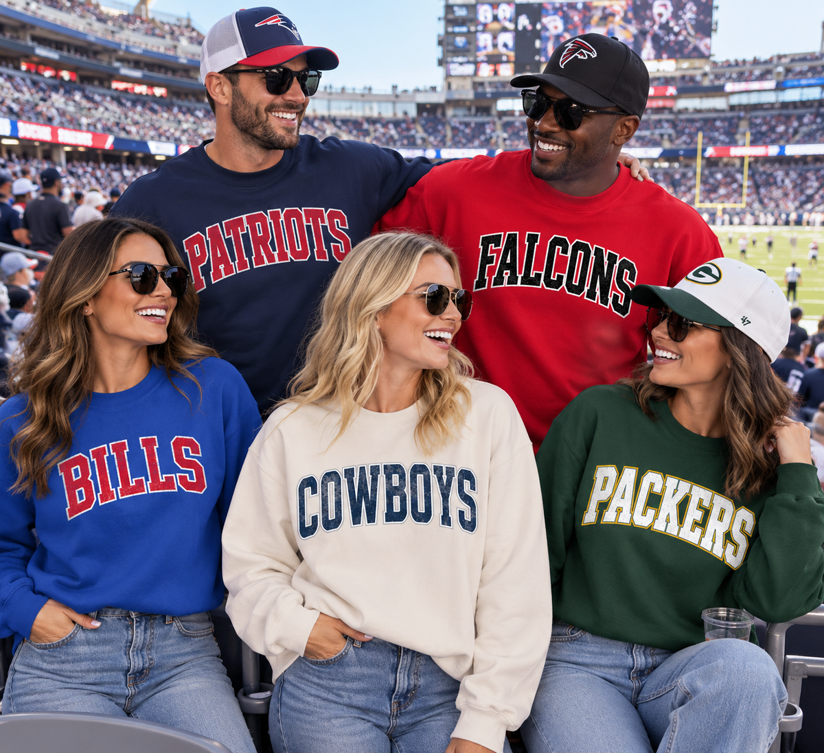 CUSTOM Football Team Sweatshirt