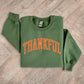 Varsity Thankful Sweatshirt