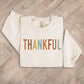 Color Block Thankful Sweatshirt
