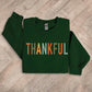 Color Block Thankful Sweatshirt