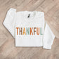 Color Block Thankful Sweatshirt