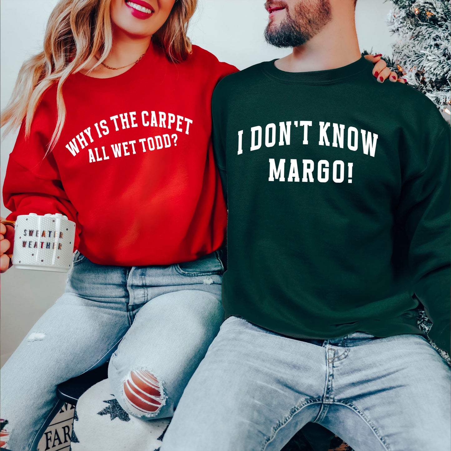 Todd & Margo Christmas Vacation Sweatshirt