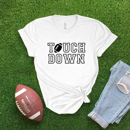 Touch Down - White T-shirt