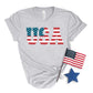 USA Flag T-shirt