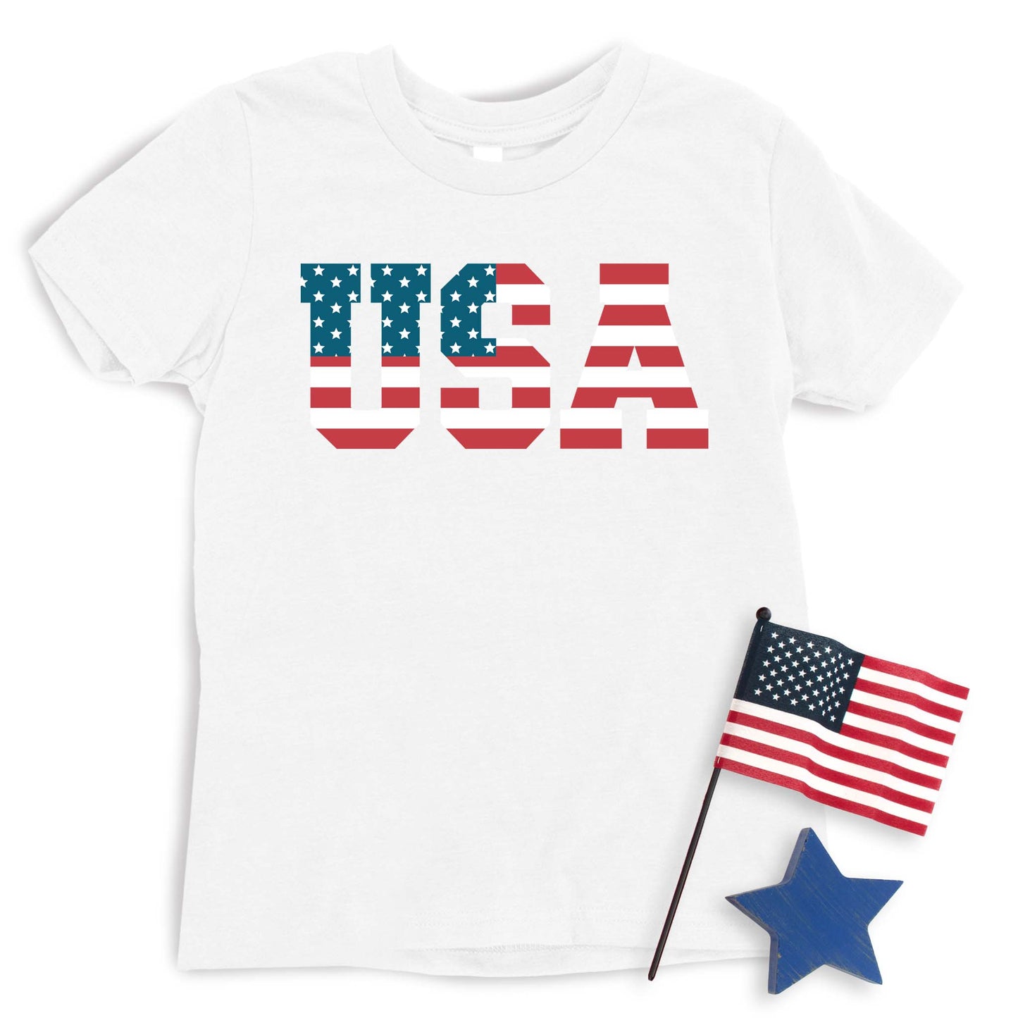 USA Flag T-shirt