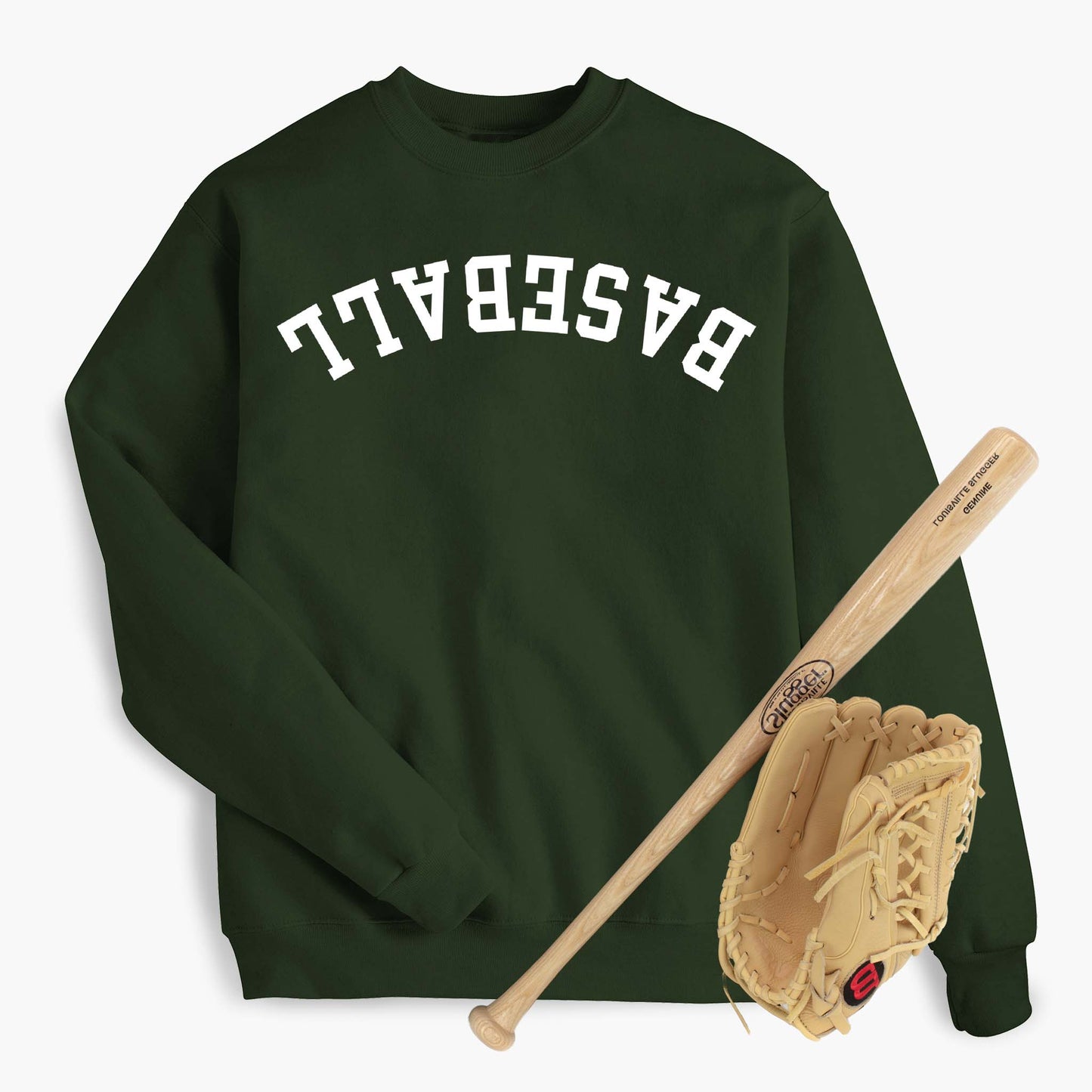 Upside Down Baseball Sweatshirt