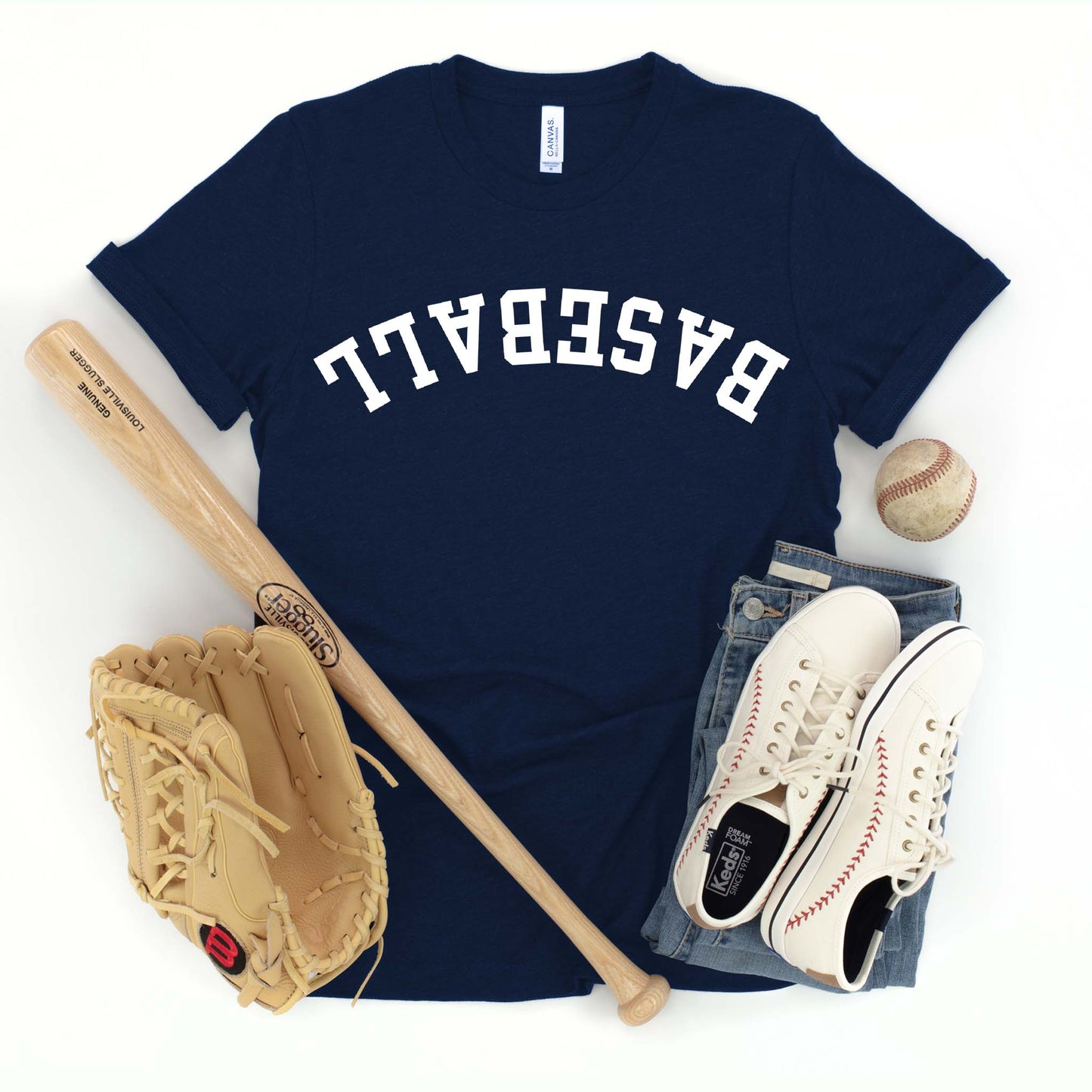 Upside Down Baseball T-shirt