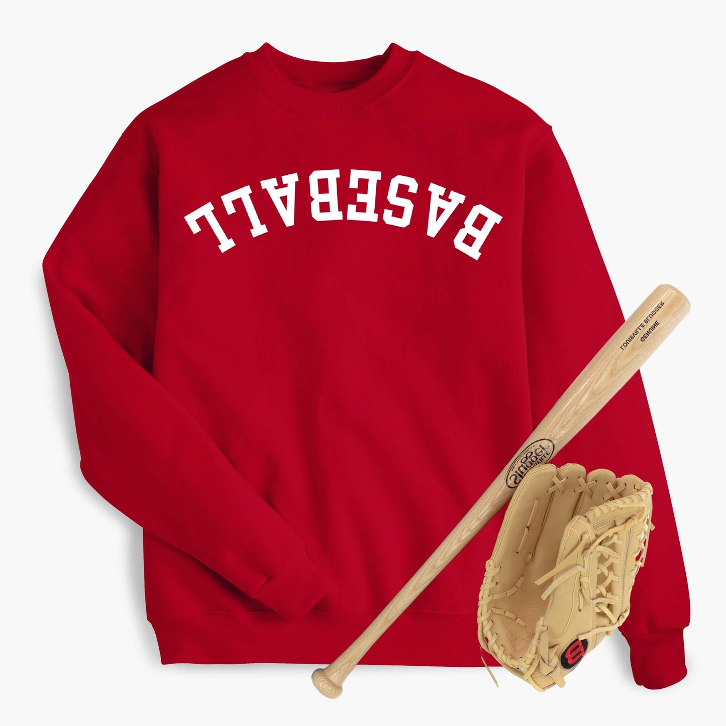 Upside Down Baseball Sweatshirt