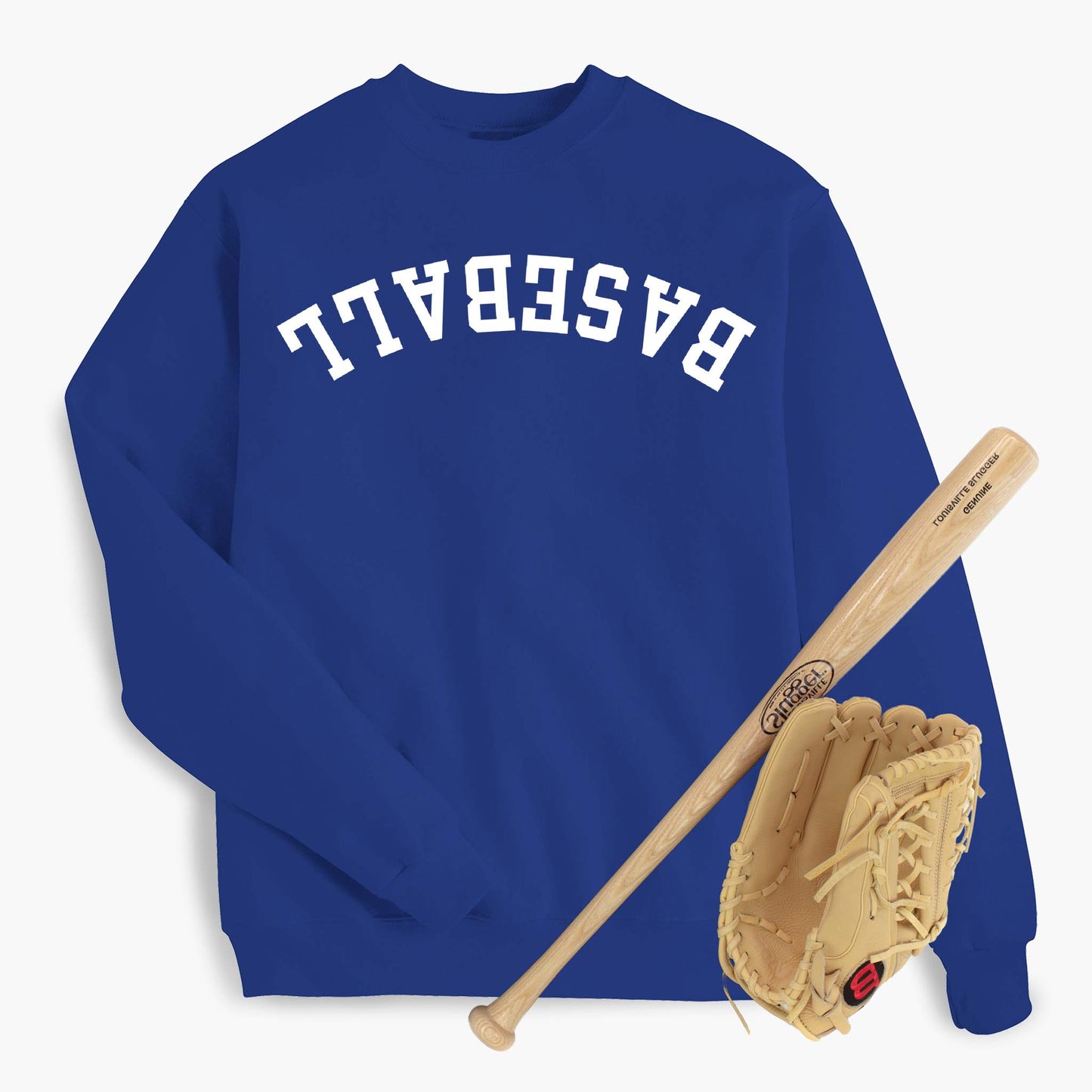 Upside Down Baseball Sweatshirt