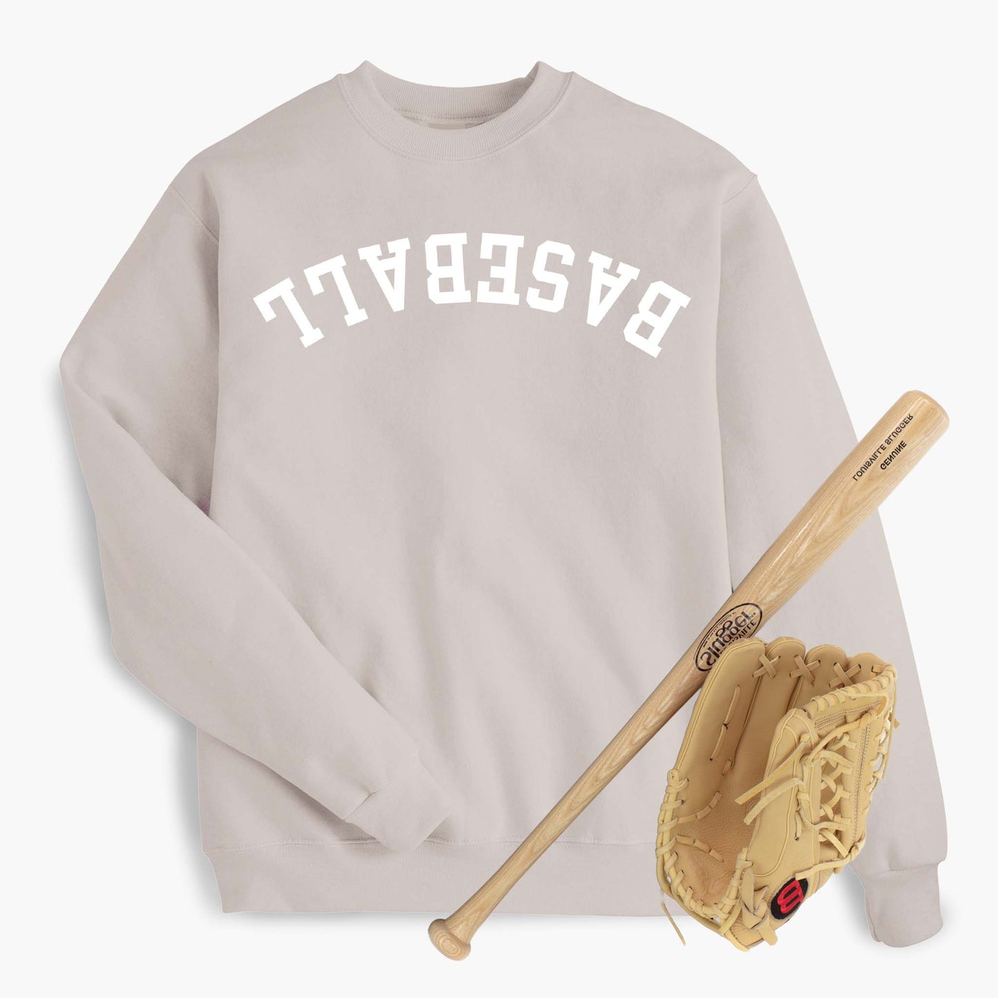 Upside Down Baseball Sweatshirt