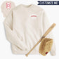 Baseball Mom + CUSTOM Number Sweatshirt