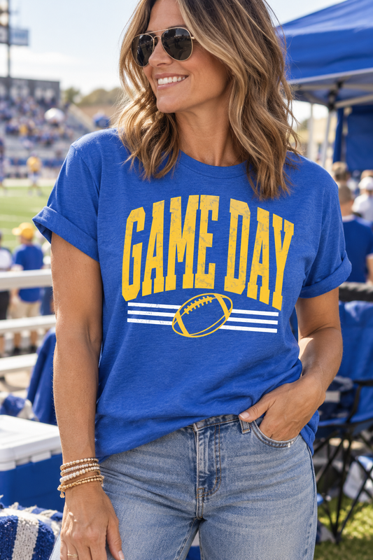 Vintage Game Day Custom Colors T-shirt