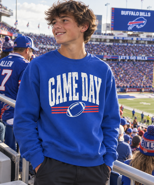 Vintage Game Day Custom Colors Sweatshirt