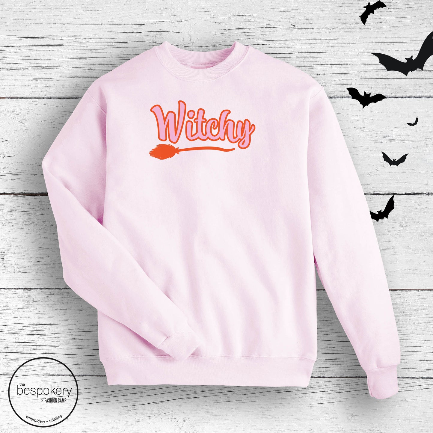 Witchy Sweatshirt- Pink (Adult)