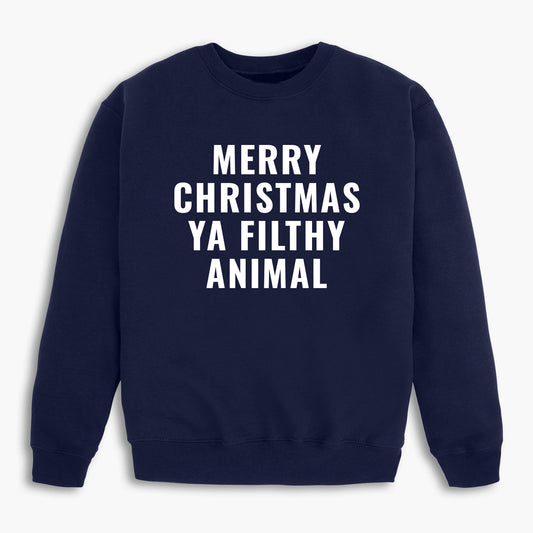 Ya Filthy Animals - Navy Sweatshirt