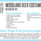 DIY Tutu and Tee Costume Kit | Woodland Deer Costume