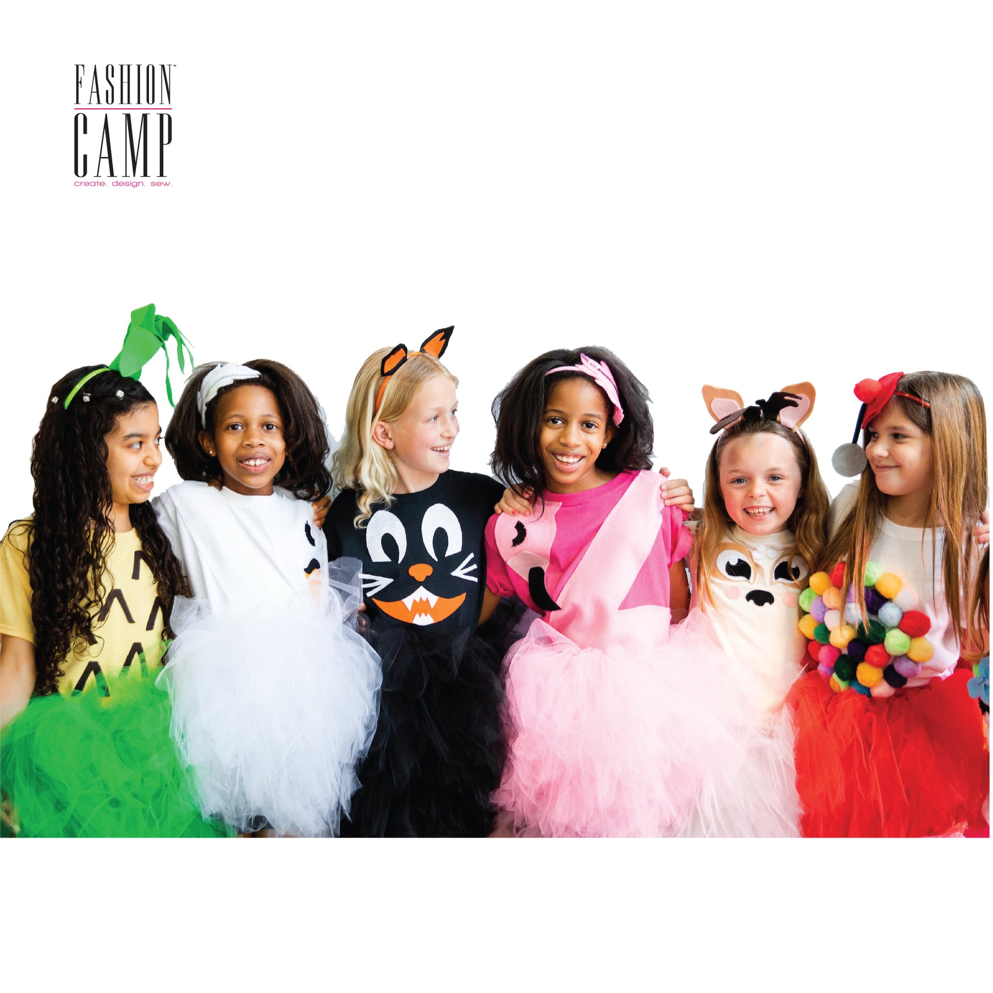 DIY Tutu and Tee Costume Kit | Halloween DIY | No Sew Tutu | Craft Kit Fashion Camp DIY Tutu and Tee Costume Kit | Halloween DIY | No Sew Tutu | Craft Kit Fashion Camp