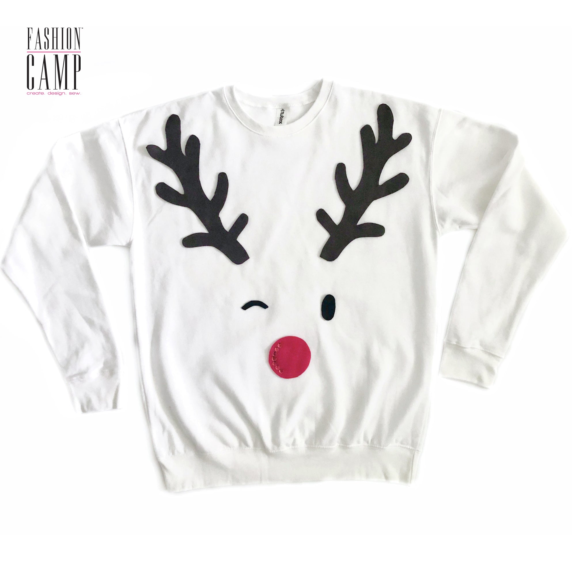DIY Kit Ugly Christmas Sweater | Minimal Rudolph