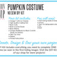 DIY Tutu and Tee Costume Kit | Pumpkin Costume