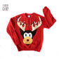DIY Kit Ugly Christmas Sweater | Rudolph "Ugly" Holiday Sweater