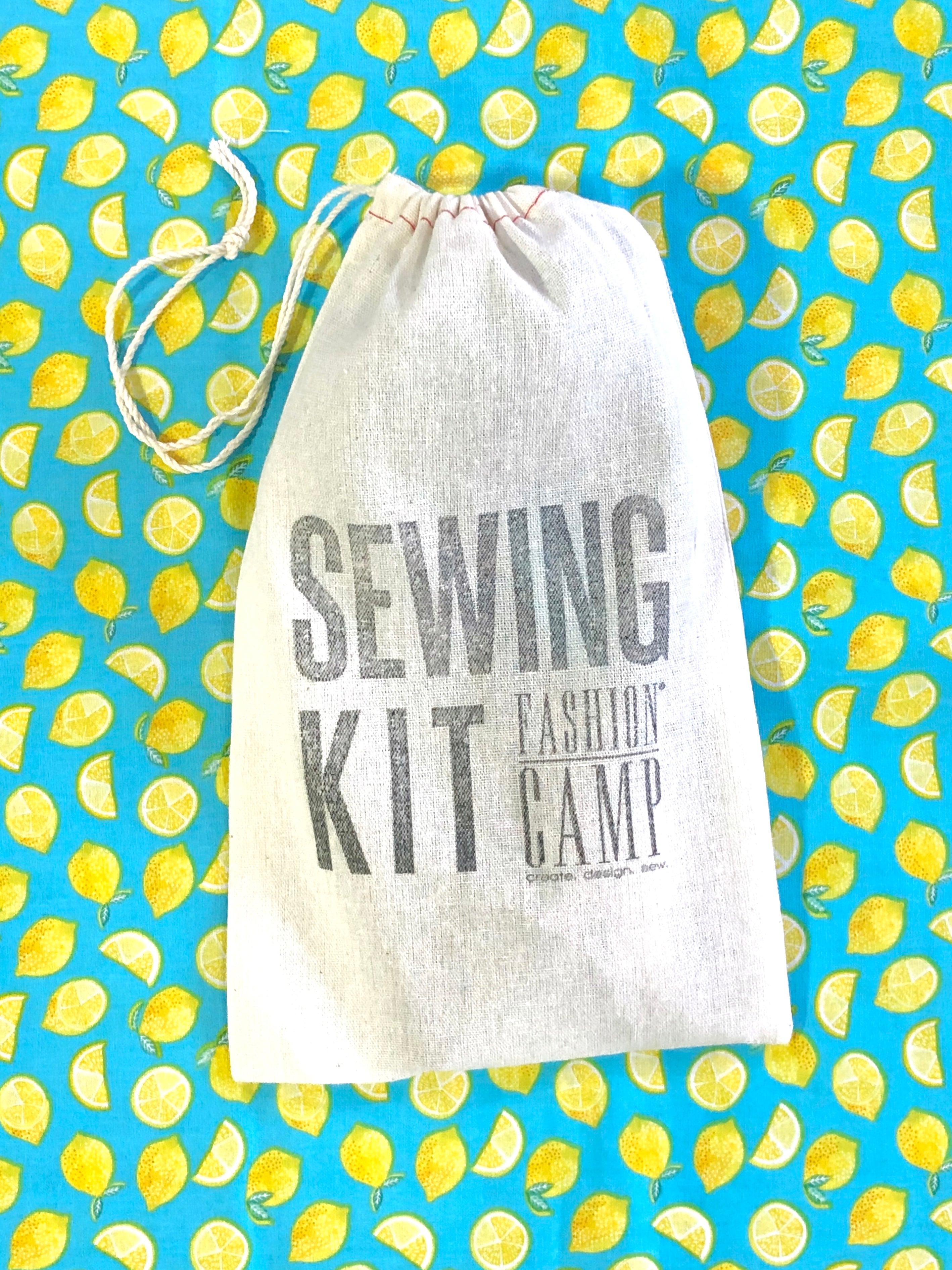 Sewing Kit, Fashion Camp Sewing Kit, Basic Sewing Supplies Kit