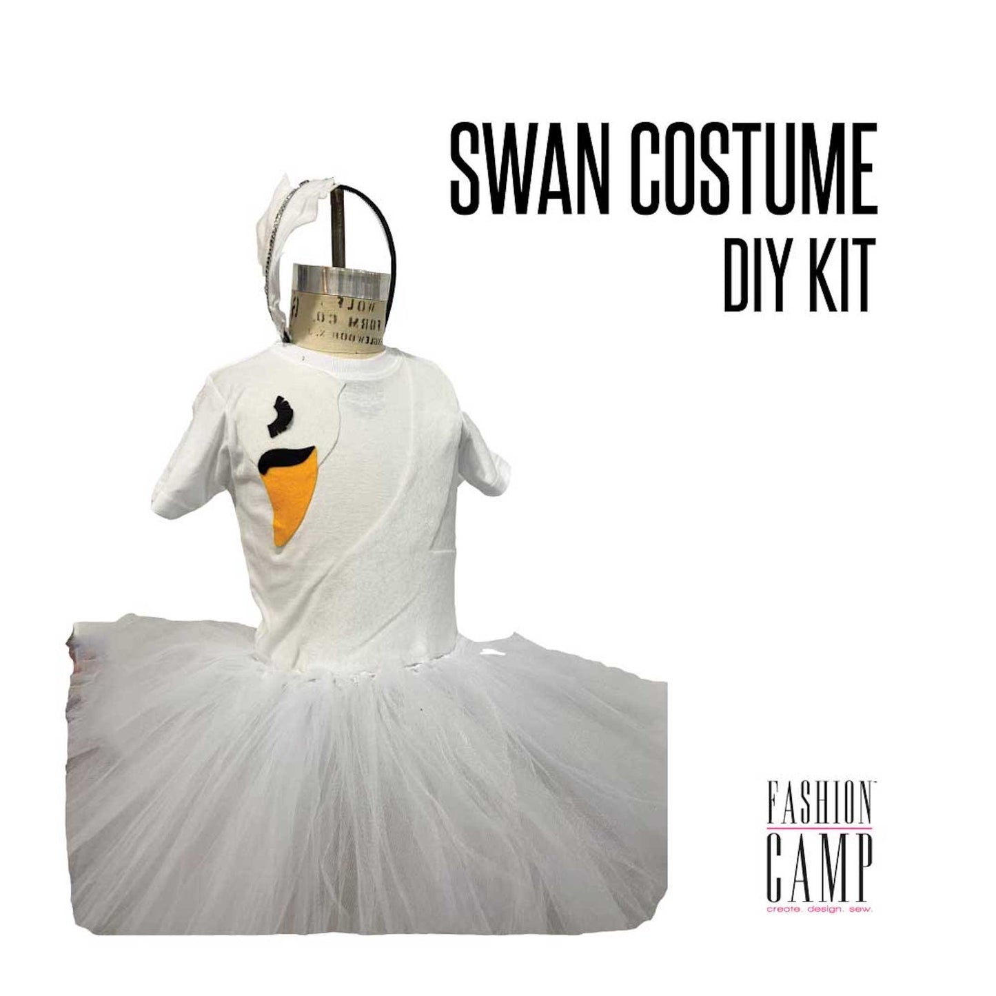 DIY Tutu and Tee Costume Kit | Halloween DIY | No Sew Tutu | Craft Kit | Unicorn Bee Deer Swan Flamingo Gumball Cat Pineapple Pumpkin